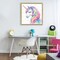 Stupell Industries Enchanted Rainbow Mane Unicorn Floating Frame, design by Creative Studio